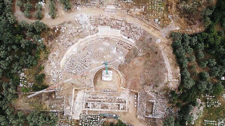 Muğla Stratonikeia Antik Tiyatrosu’nda 7 Bin Kişilik Bölüm Yaz Sezonuna Hazırlanıyor 3